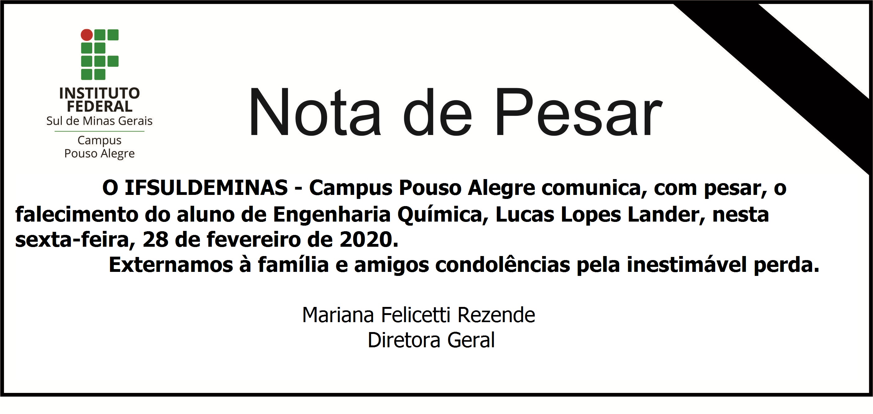 Nota pesar