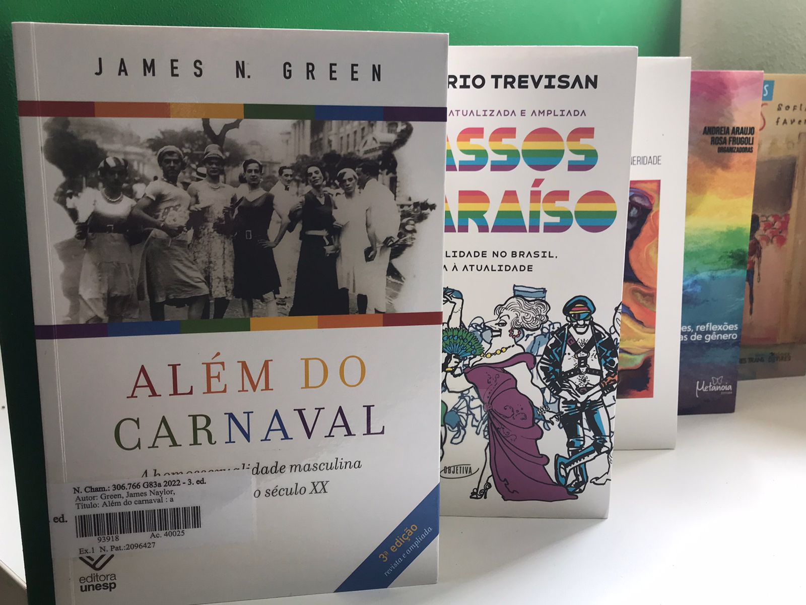 livros da biblioteca